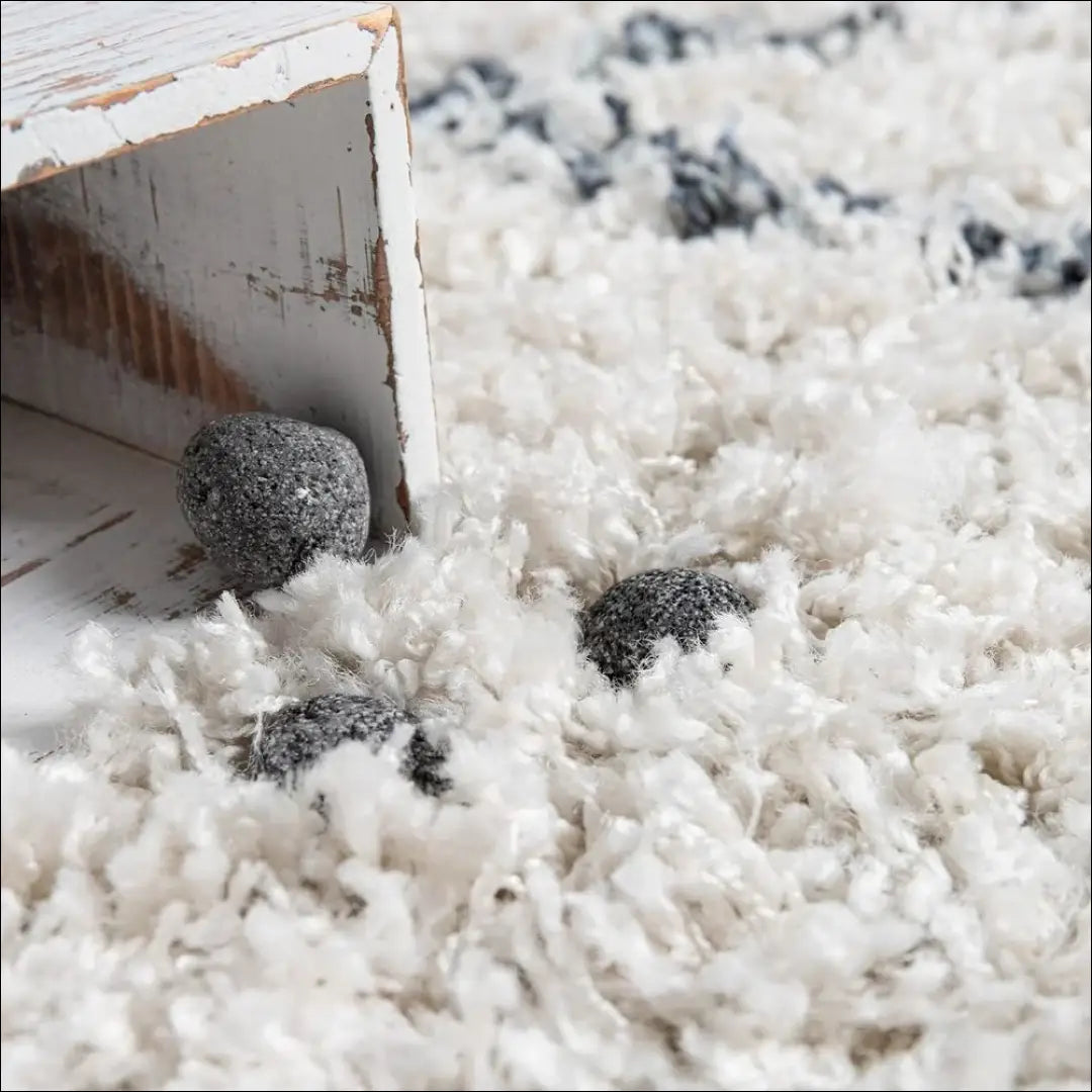 Ilgaplaukis kilimėlis RU1649 - €32 Save 50% 25-50, __label:Pristatymas 1-2 d.d., color-kremas, Dydis-60-x-100-cm,