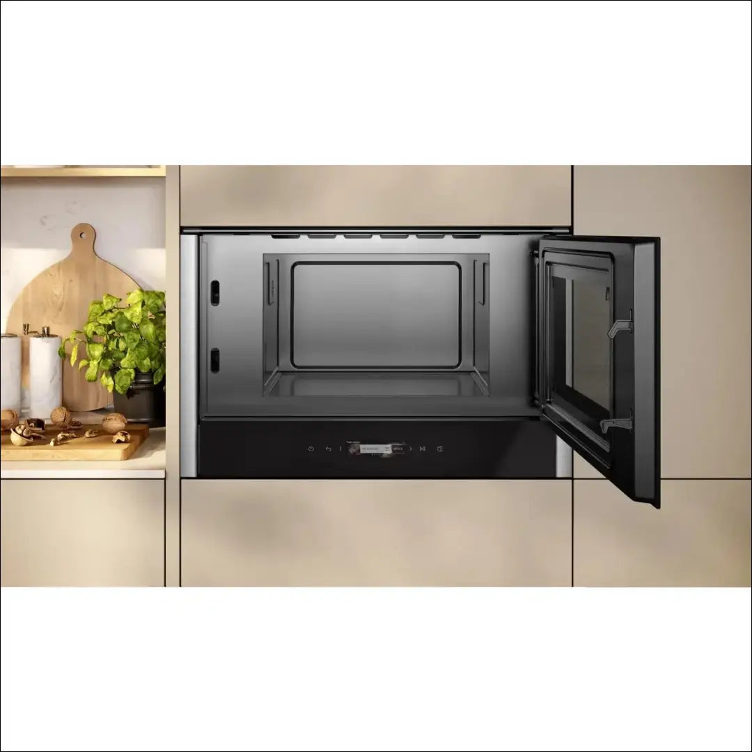 Įmontuojama mikrobangų krosnelė Neff NR4WR21N1 SP364 - €300 Save 55% __label:Pristatymas 1-2 d.d., color-juoda,