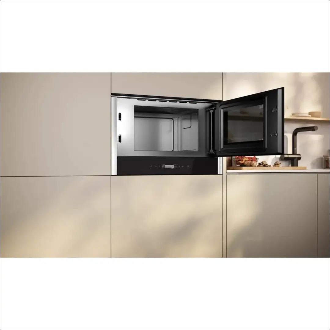 Įmontuojama mikrobangų krosnelė Neff NR4WR21N1 SP364 - €300 Save 55% __label:Pristatymas 1-2 d.d., color-juoda,