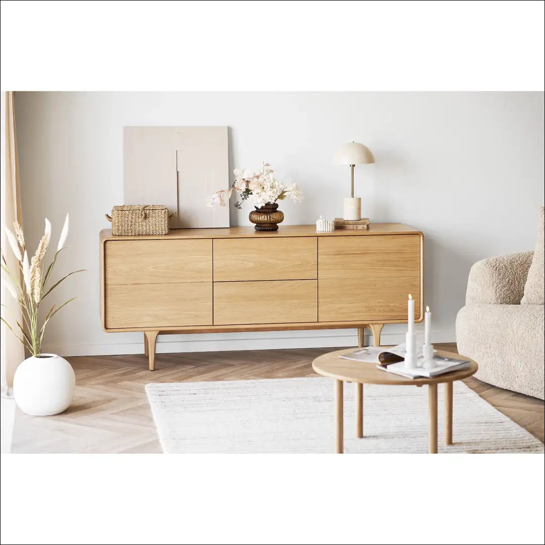 Indauja ąžuolo spalvos natūrali 180x45x75 cm RD528 - €1,379 Save 15% __label:Pristatymas 5-14 d.d., Natūrali, nordic,