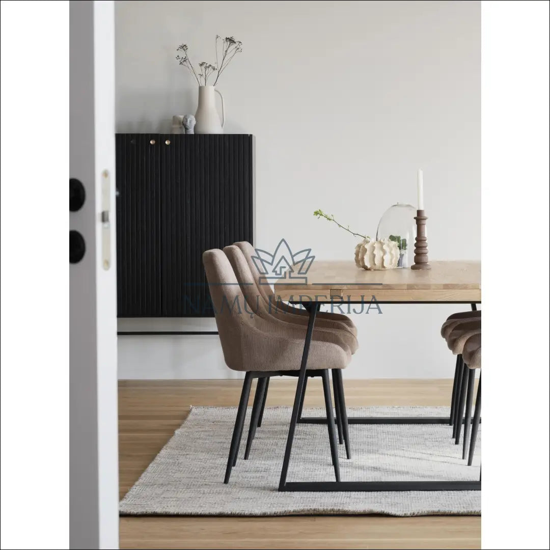 Indauja/Komoda SI1168 - €640 Save 60% __label:Pristatymas 1-2 d.d., biuro-baldai, color-juoda, komodos, material-mdf