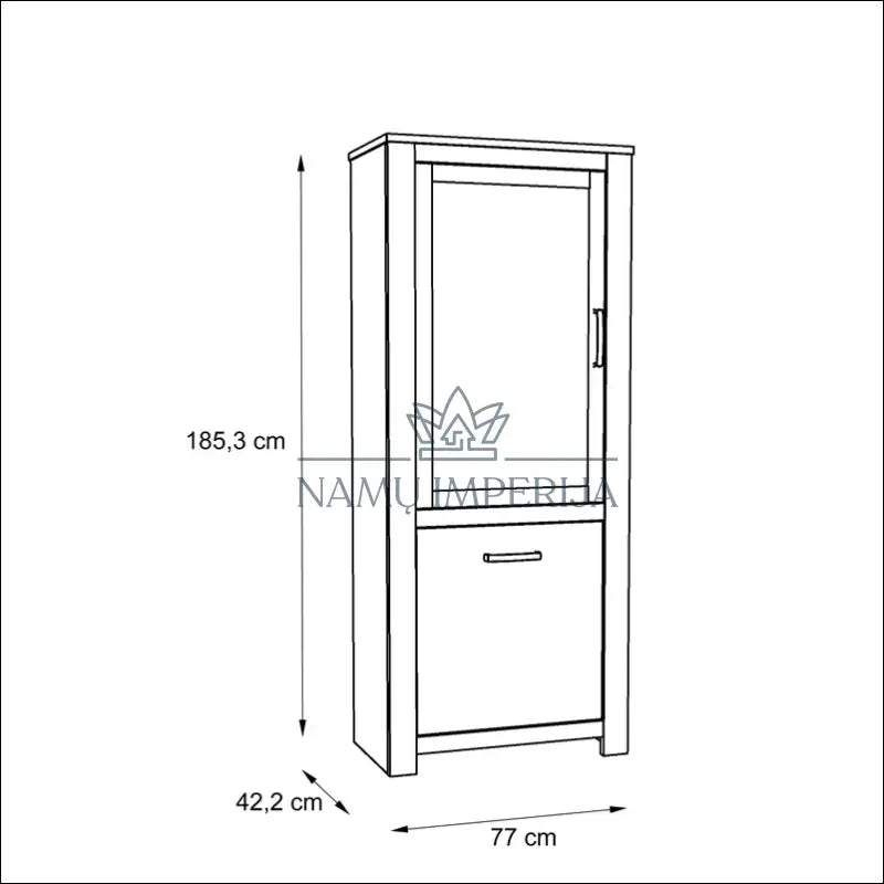 Indauja SI1432 - €265 Save 50% __label:Pristatymas 1-2 d.d., color-ruda, indaujos, material-mediena, material-stiklas