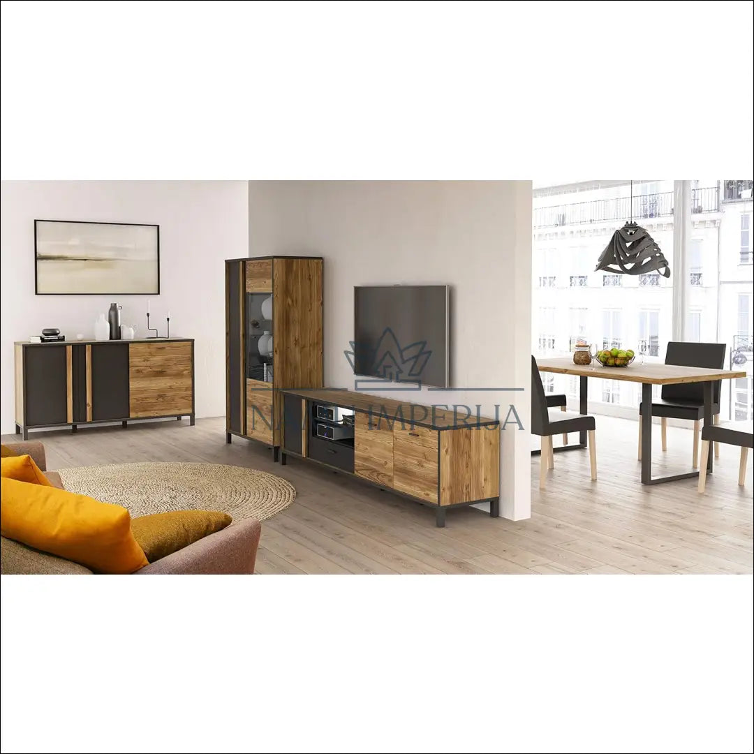 Indauja SI1635 - €223 Save 50% __label:Pristatymas 1-2 d.d., color-juoda, color-ruda, indaujos, komodos Virš €200