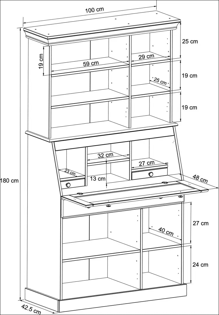 Indauja SI2050 - €340 Save 50% __label:Pristatymas 1-2 d.d., biuro-baldai, color-pilka, indaujos, komodos Virš €200