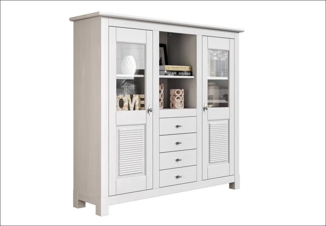 Indauja SI2295 - €360 Save 50% __label:Pristatymas 1-2 d.d., color-balta, indaujos, komodos, material-medzio-masyvas