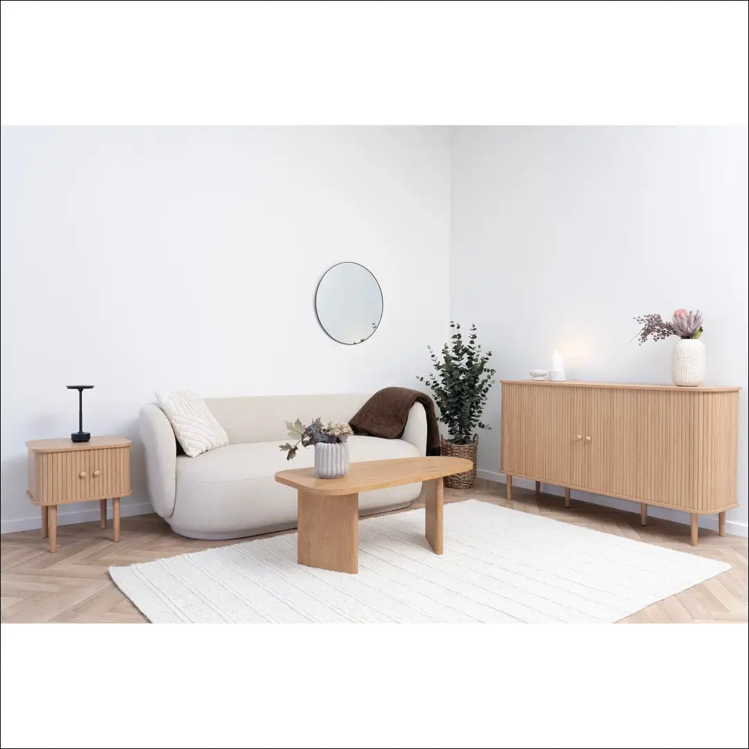 Indaujinė spintelė 2 durelės natūralios spalvos 140x40x79 cm RD525 - €341 Save 15% __label:Pristatymas 5-14 d.d.,