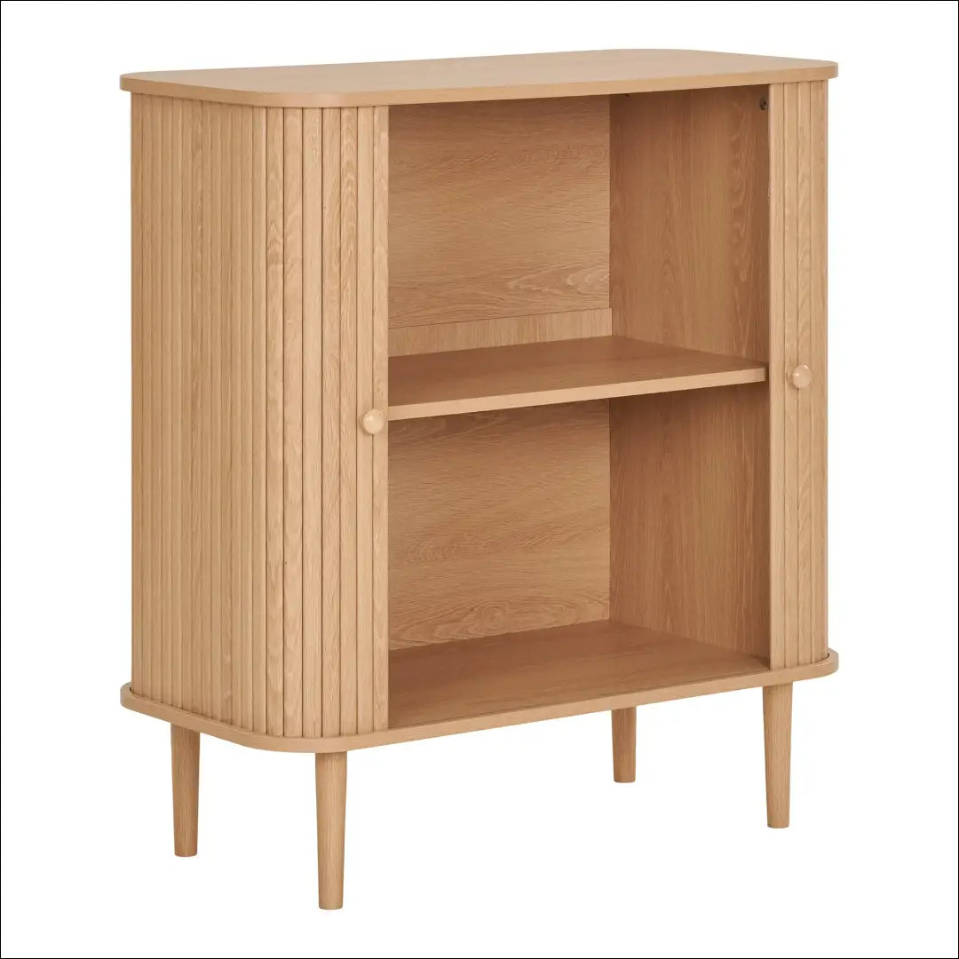 Indaujinė spintelė 2 durelės natūralios spalvos 80x40x87 cm RD524 - €227 Save 15% __label:Pristatymas 5-14 d.d.,