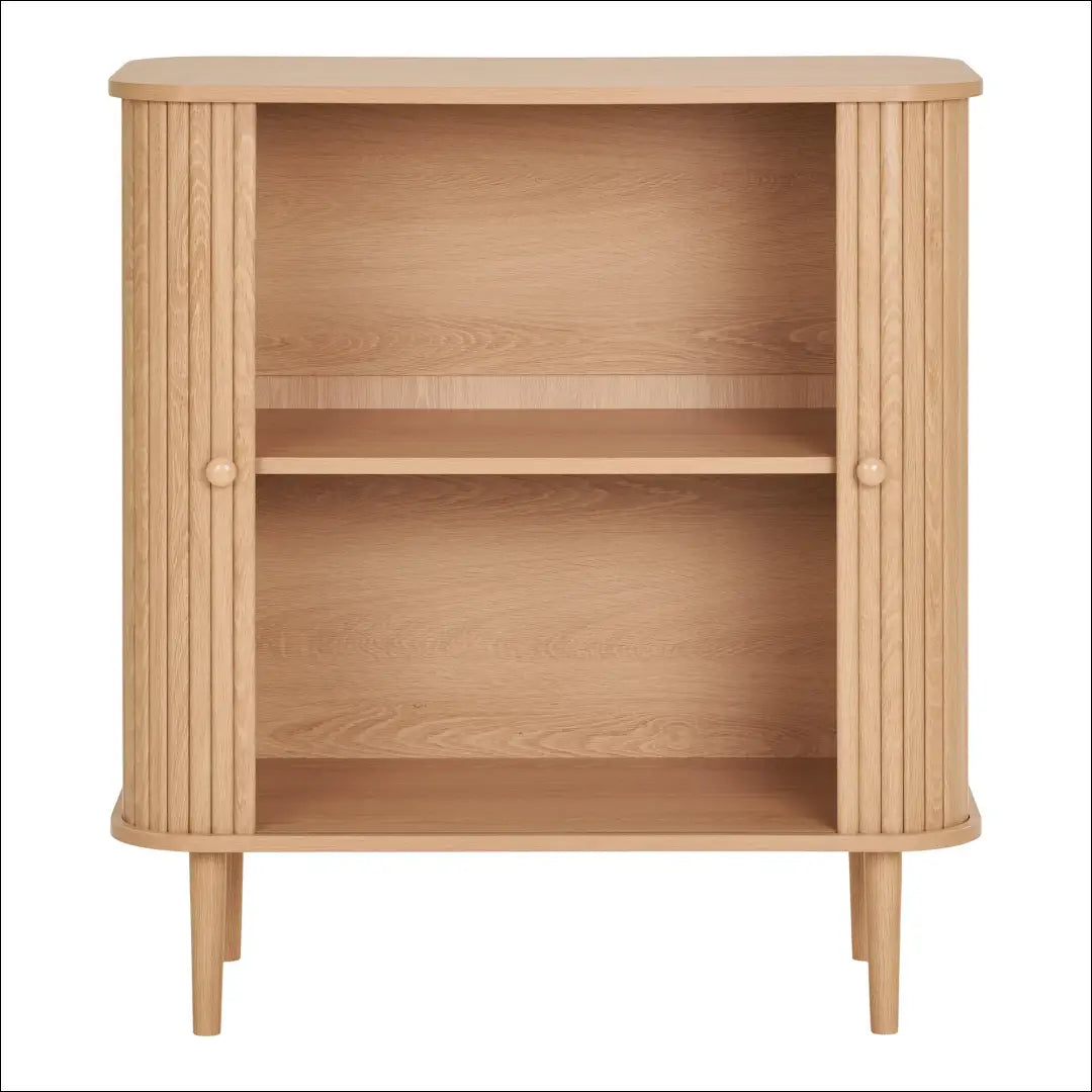 Indaujinė spintelė 2 durelės natūralios spalvos 80x40x87 cm RD524 - €227 Save 15% __label:Pristatymas 5-14 d.d.,