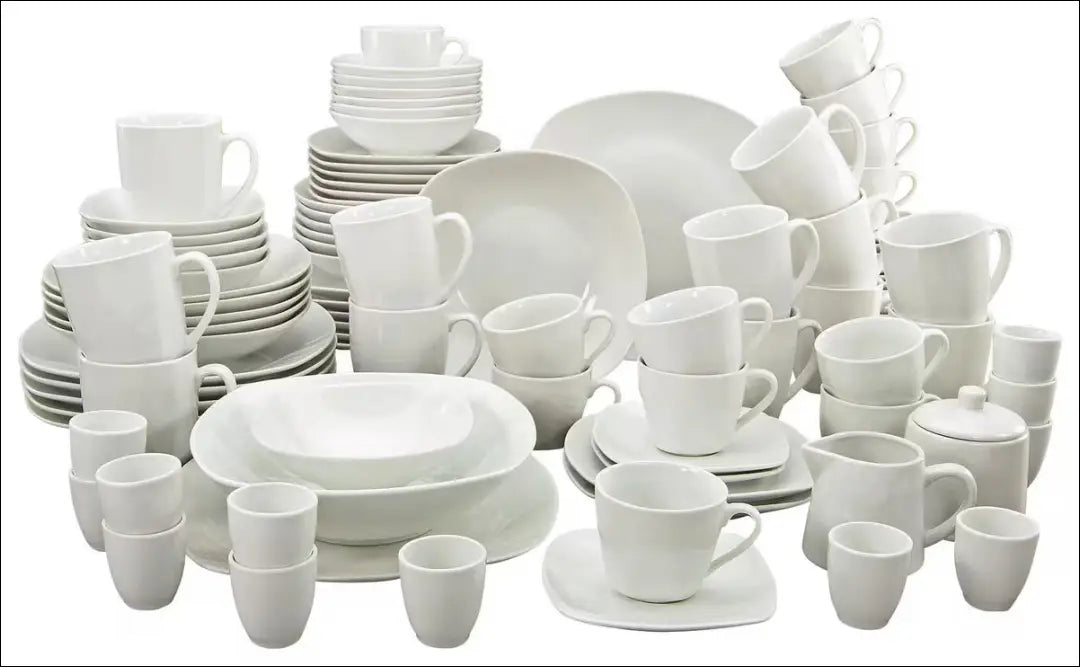 Indų komplektas (12 asmenų) DI12674 - €95 Save 50% 50-100, __label:Pristatymas 1-2 d.d., color-balta, indai, indu-kompl