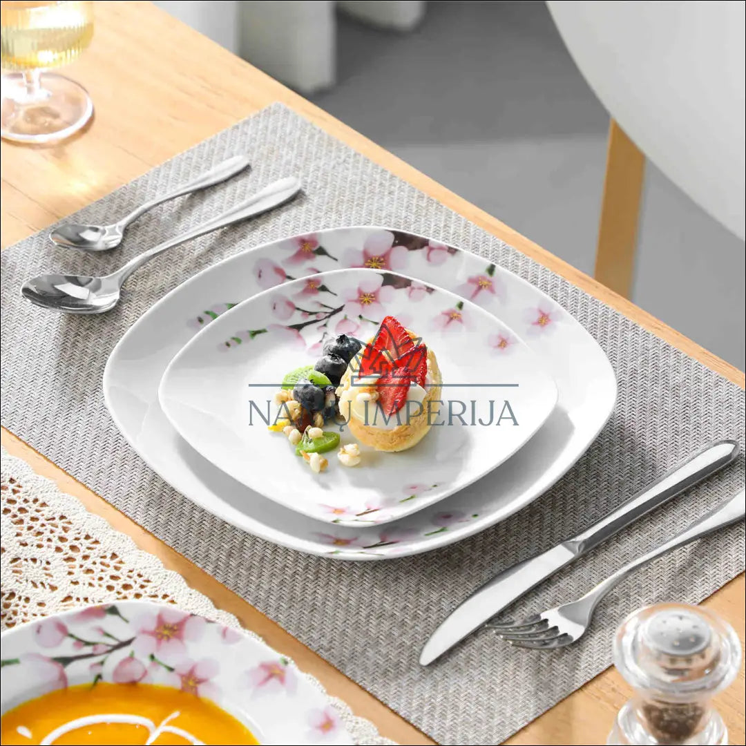 Indų komplektas (4 asmenims) DI9107 - €46 Save 50% 25-50, __label:Pristatymas 1-2 d.d., color-balta, color-rozine,