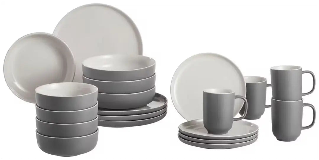 Indų komplektas (4vnt) DI11364 - €70 Save 50% 50-100, __label:Pristatymas 1-2 d.d., color-pilka, indai, indu-kompl €50