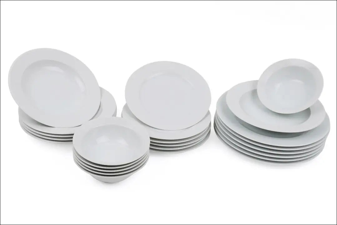 Indų komplektas (6 asmenims) DI10397 - €79 Save 50% 50-100, __label:Pristatymas 1-2 d.d., color-balta, indai,