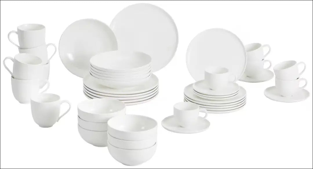 Indų komplektas (6 asmenims) DI11490 - €110 Save 50% 100-200, __label:Pristatymas 1-2 d.d., color-balta, indai,