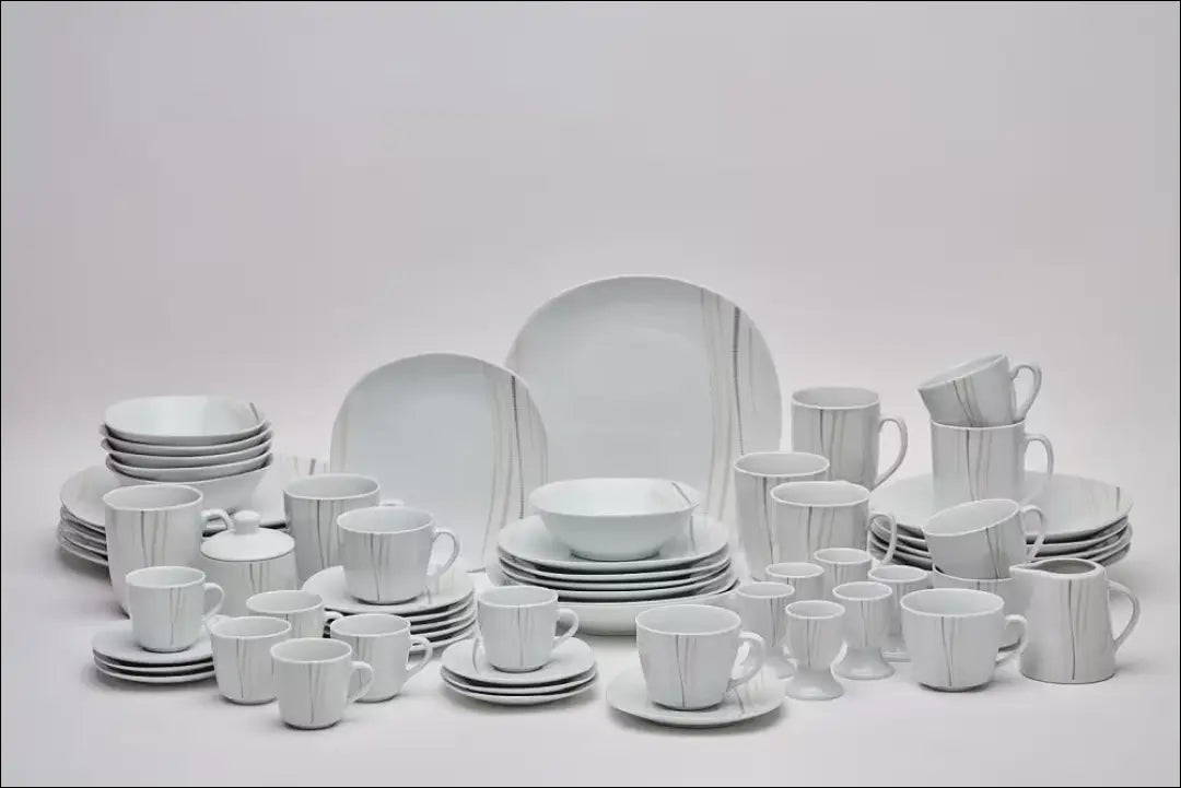 Indų komplektas (6 asmenims) DI12634 - €53 Save 50% 50-100, __label:Pristatymas 1-2 d.d., color-balta, indai,