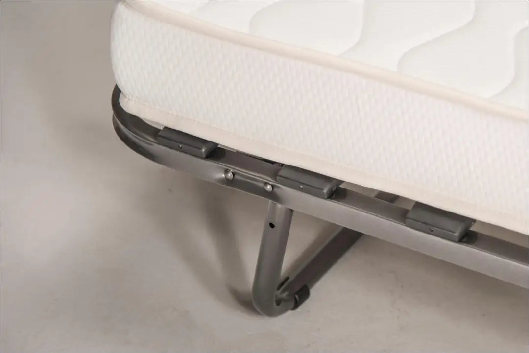 Išlankstoma lova su čiužiniu GI682 - €118 Save 50% 100-200, __label:Pristatymas 1-2 d.d., color-pilka, lovos-miegamojo,