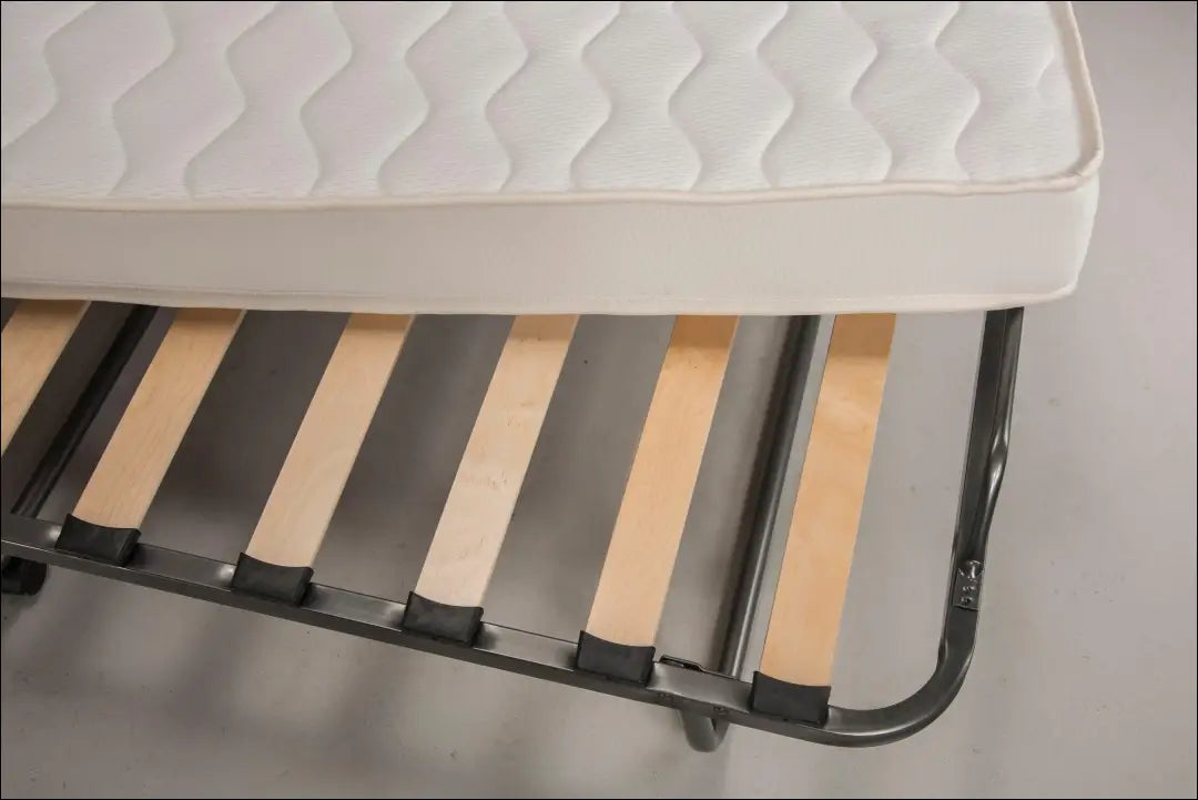 Išlankstoma lova su čiužiniu GI682 - €118 Save 50% 100-200, __label:Pristatymas 1-2 d.d., color-pilka, lovos-miegamojo,