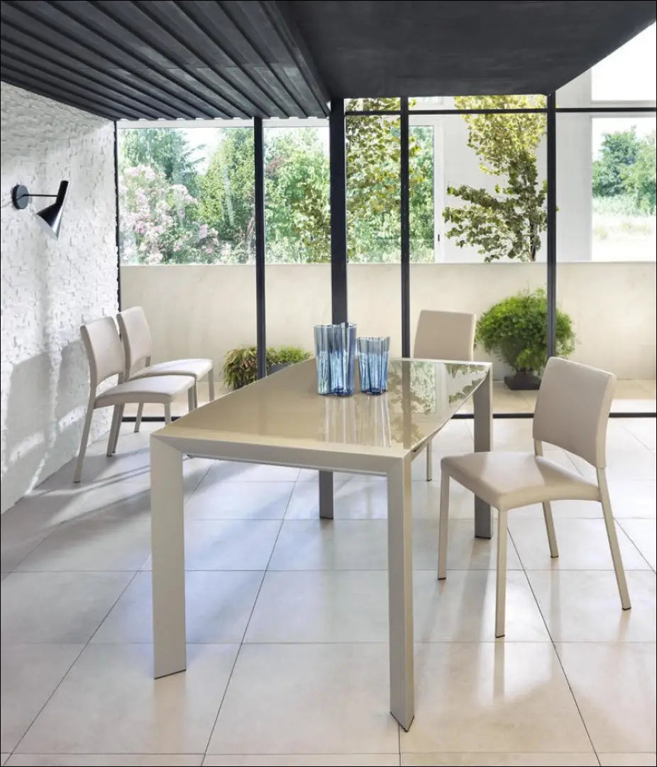 Išplečiamas valgomojo stalas VI594 - €368 Save 65% __label:Pristatymas 1-2 d.d., color-ruda, color-smelio,