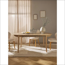 Augšupielādējiet attēlu galerijas skatā Išplečiamas valgomojo stalas VI603 - €700 Save 50% color-ruda, material-medzio-masyvas, over-200, stalas, Medžio

