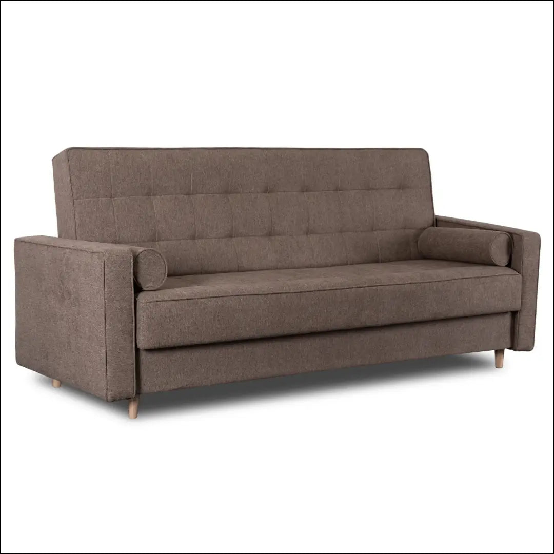 Išskleidžiama sofa su audiniu rudos spalvos TE431 - €866 Save 15% __label:Pristatymas 5-14 d.d., elite, over-200,
