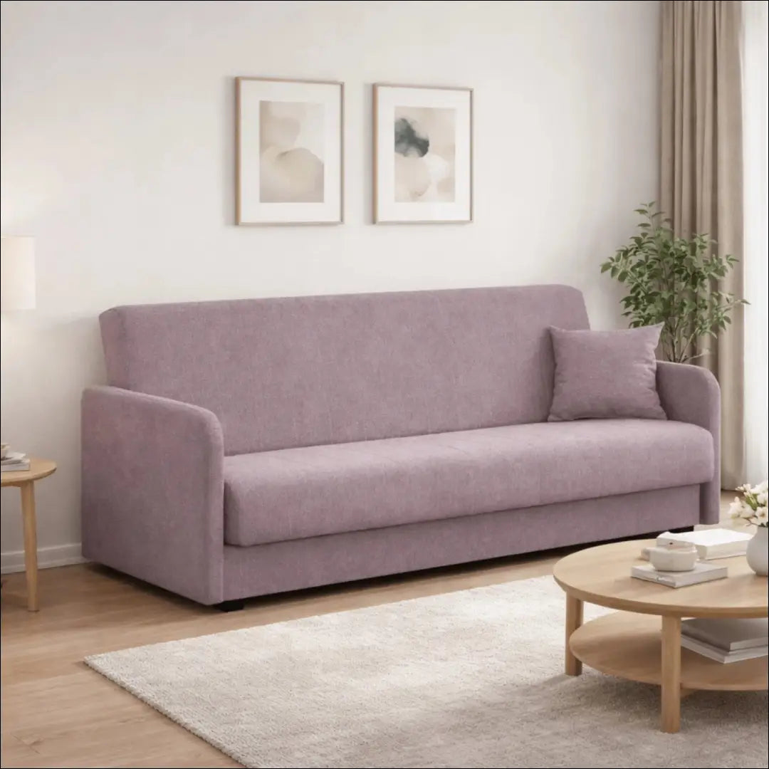 Išskleidžiama sofa su audiniu smėlio spalvos TE1169 - €615 Save 15% __label:Pristatymas 5-14 d.d., elite, over-200,