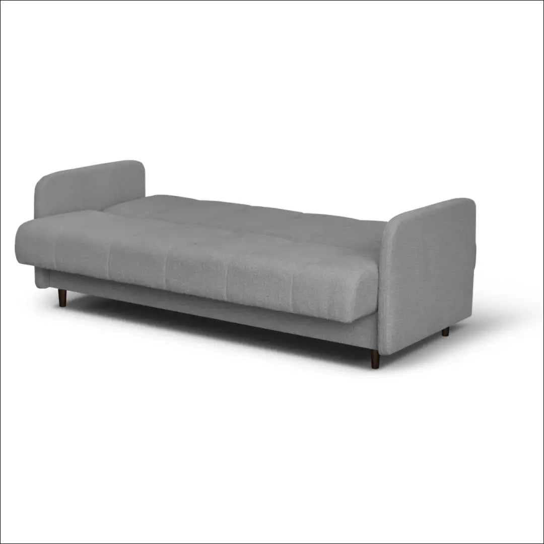 Išskleidžiama sofa su buklė audinio audiniu pilkos spalvos TE1158 - €676 Save 15% __label:Pristatymas 5-14 d.d., elite,