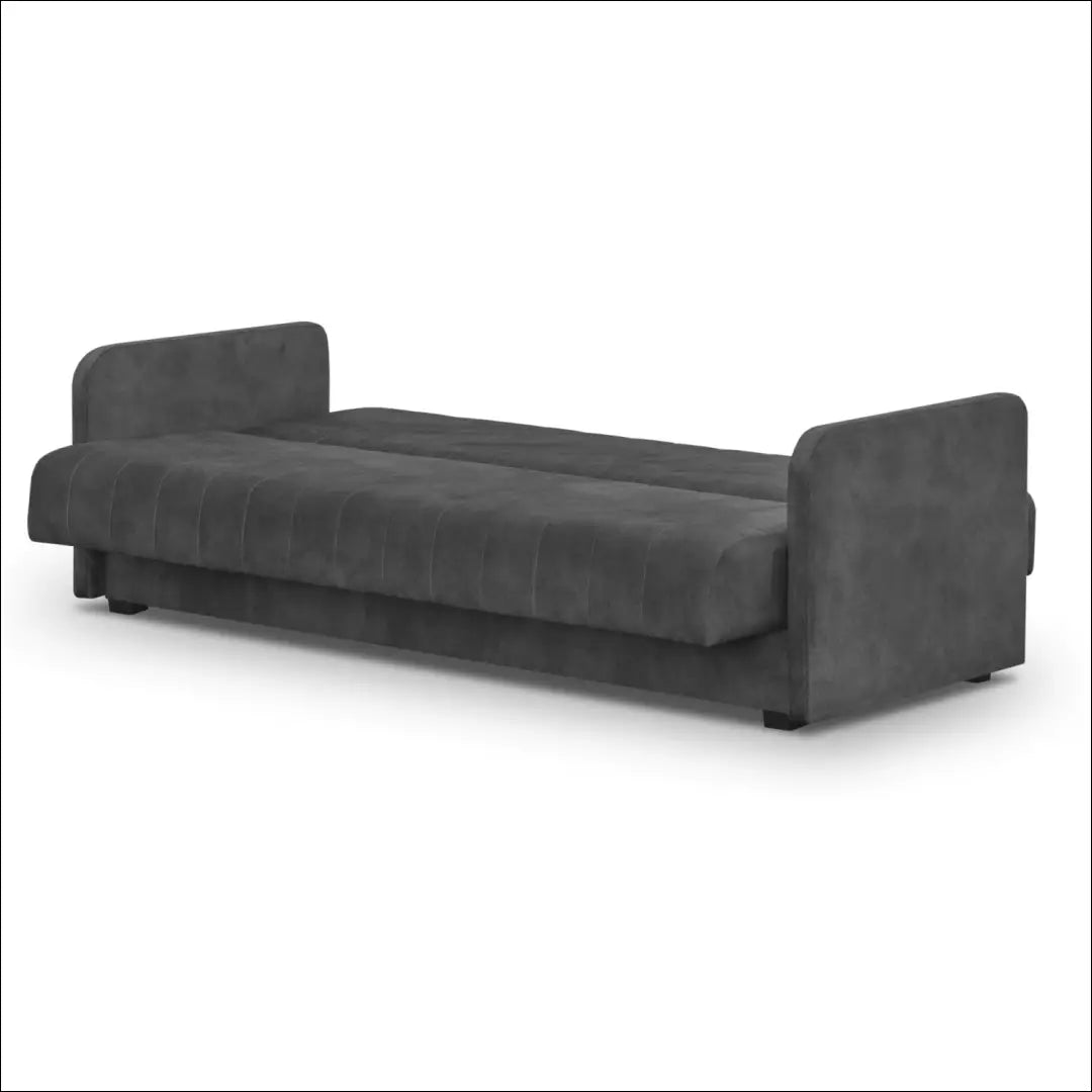 Išskleidžiama sofa su veliūro audiniu pilkos spalvos TE1182 - €615 Save 15% __label:Pristatymas 5-14 d.d., elite,