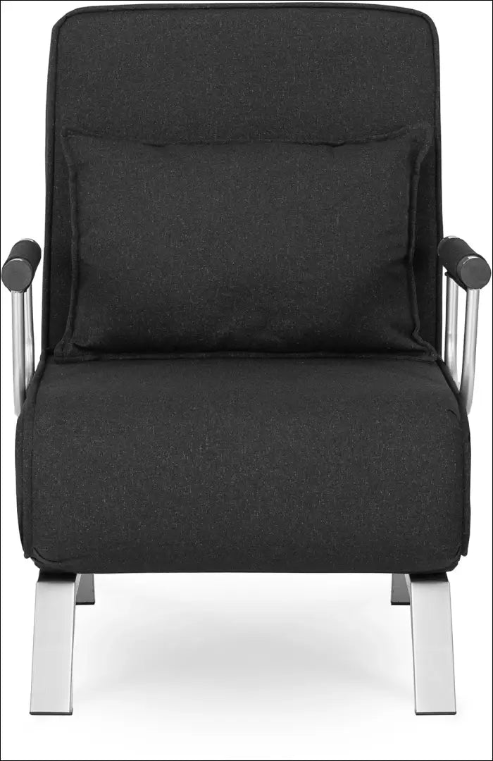 Išskleidžiamas fotelis su audiniu juodos spalvos TE088 - €176 Save 15% 100-200, __label:Pristatymas 5-14 d.d., elite,