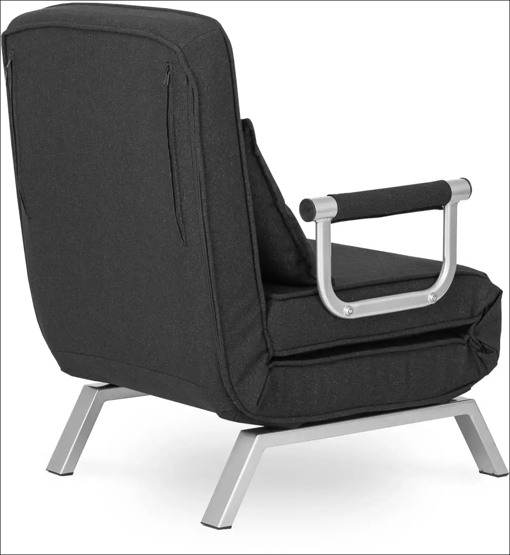 Išskleidžiamas fotelis su audiniu juodos spalvos TE088 - €176 Save 15% 100-200, __label:Pristatymas 5-14 d.d., elite,