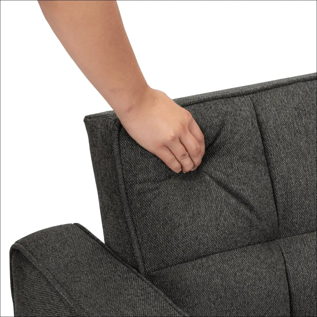 Išskleidžiamas fotelis su audiniu juodos spalvos TE775 - €387 Save 15% __label:Pristatymas 5-14 d.d., elite, Fotele