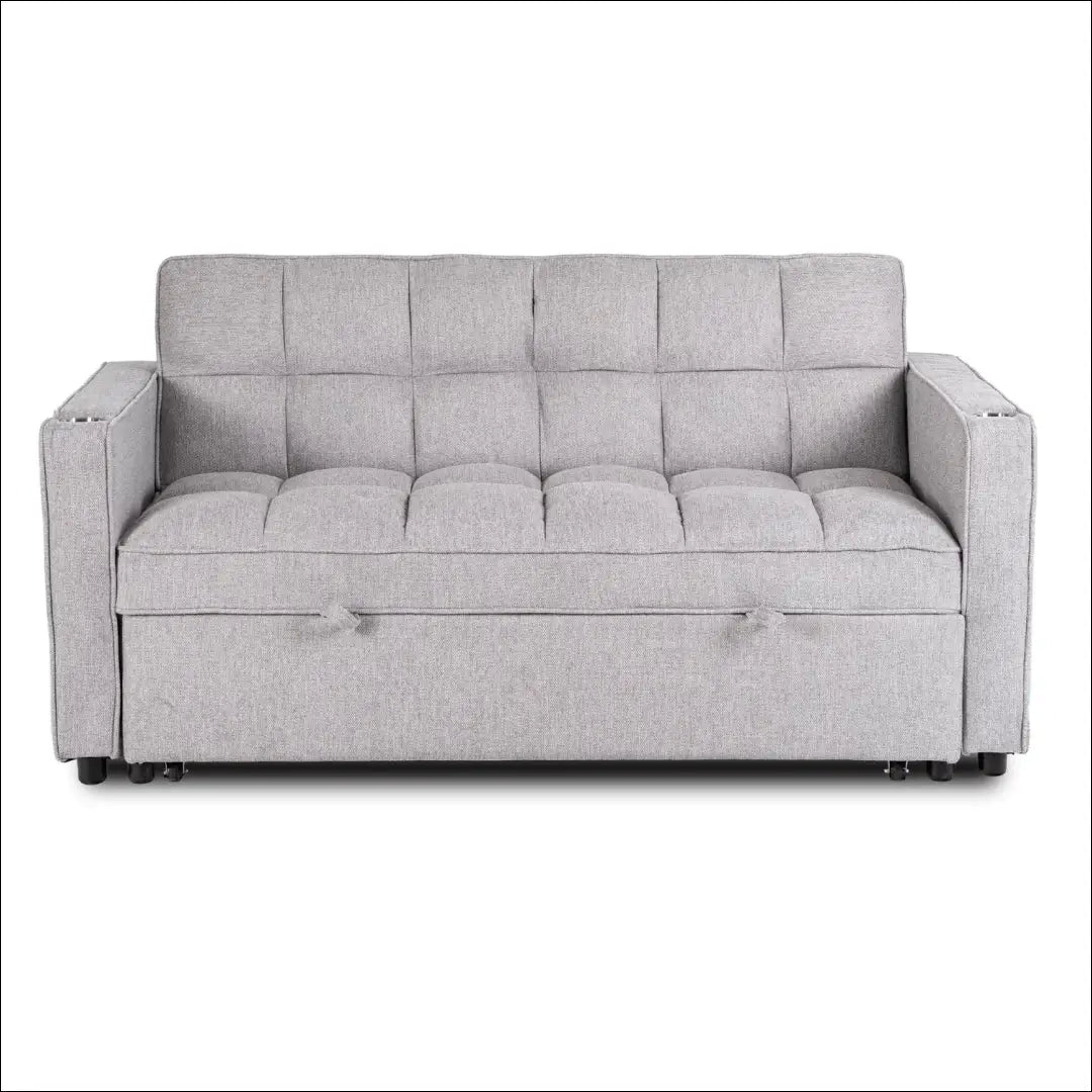 Išskleidžiamas fotelis su audiniu pilkos spalvos TE1248 - €470 Save 15% __label:Pristatymas 5-14 d.d., elite, Fotele