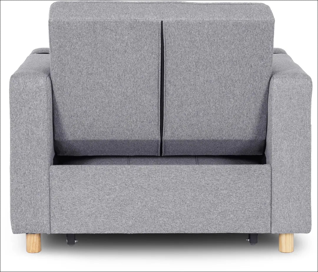 Išskleidžiamas fotelis su audiniu pilkos spalvos TE153 - €327 Save 15% __label:Pristatymas 5-14 d.d., elite, Fotele