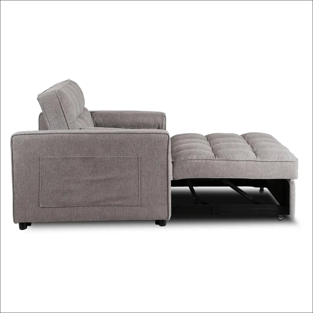 Išskleidžiamas fotelis su audiniu pilkos spalvos TE695 - €349 Save 15% __label:Pristatymas 5-14 d.d., elite, Fotele