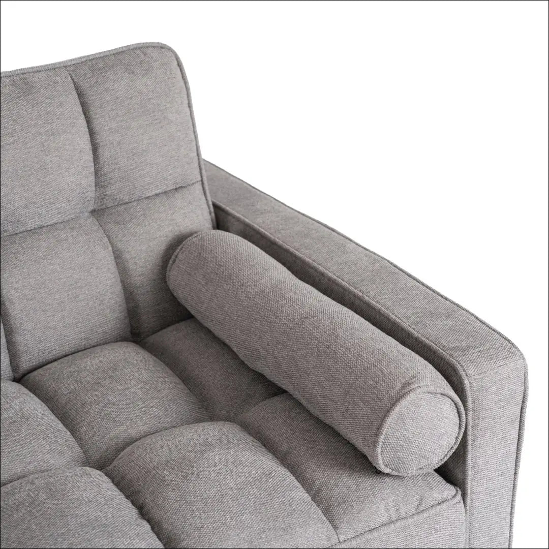 Išskleidžiamas fotelis su audiniu pilkos spalvos TE695 - €349 Save 15% __label:Pristatymas 5-14 d.d., elite, Fotele