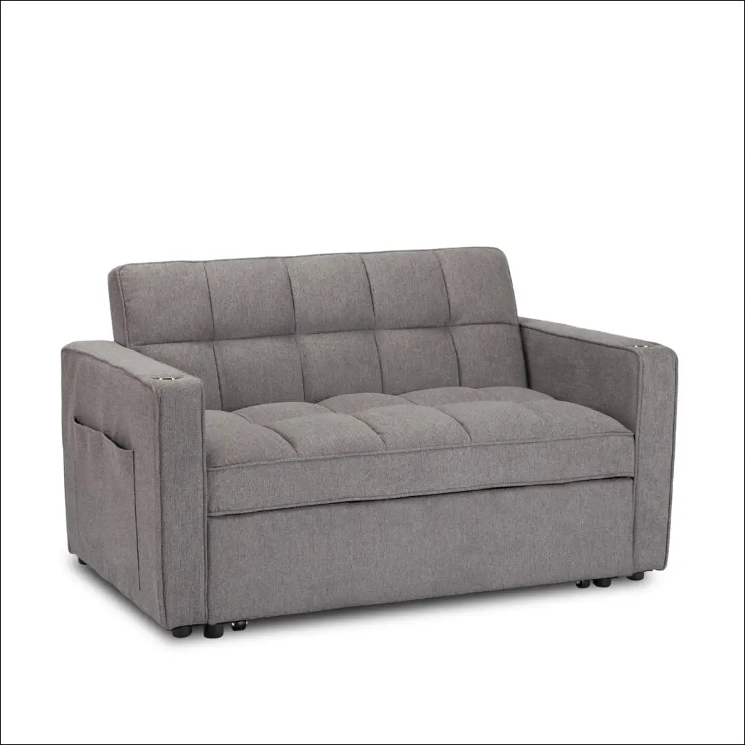 Išskleidžiamas fotelis su audiniu pilkos spalvos TE776 - €387 Save 15% __label:Pristatymas 5-14 d.d., elite, Fotele
