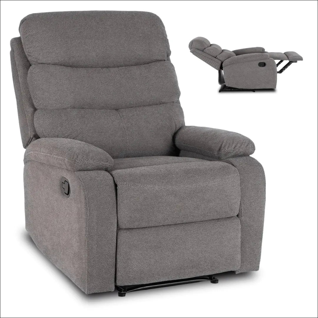 Išskleidžiamas fotelis su audiniu pilkos spalvos TE918 - €242 Save 15% __label:Pristatymas 5-14 d.d., elite, Fotele