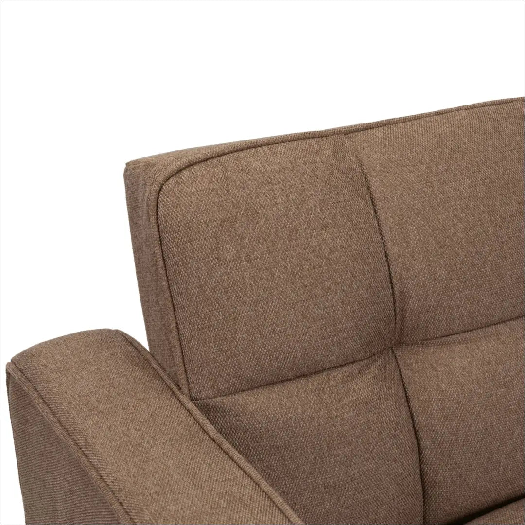 Išskleidžiamas fotelis su audiniu rudos spalvos TE774 - €387 Save 15% __label:Pristatymas 5-14 d.d., elite, Fotele