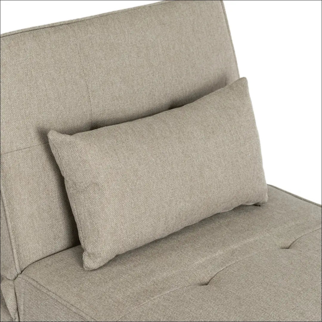 Išskleidžiamas fotelis su audiniu smėlio spalvos 67 cm TE667 - €235 Save 15% __label:Pristatymas 5-14 d.d., elite,
