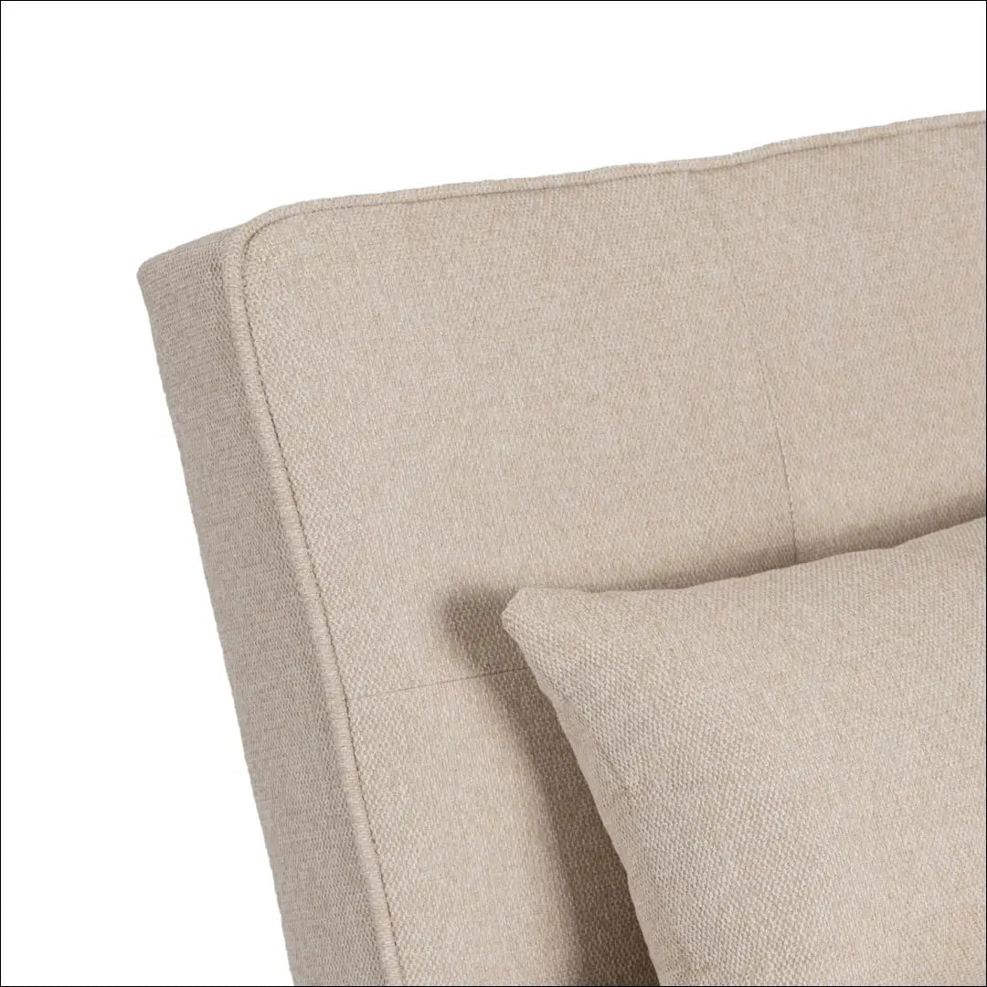 Išskleidžiamas fotelis su audiniu smėlio spalvos 80 cm TE868 - €208 Save 15% __label:Pristatymas 5-14 d.d., elite,