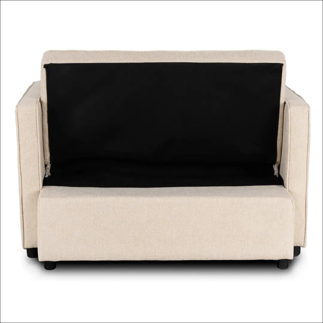 Išskleidžiamas fotelis su audiniu smėlio spalvos TE1052 - €349 Save 15% __label:Pristatymas 5-14 d.d., elite, Fotele