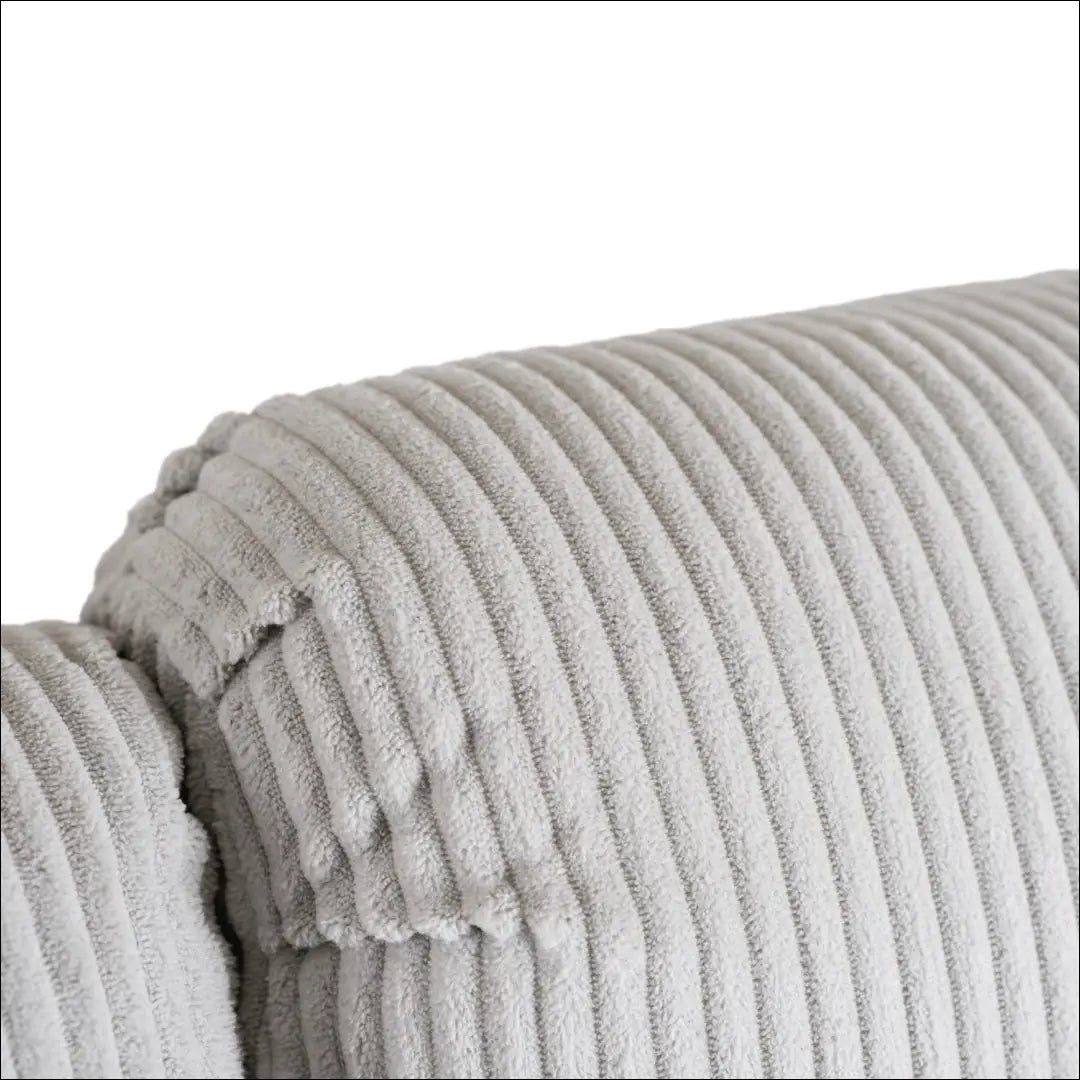 Išskleidžiamas fotelis su korduro audiniu pilkos spalvos TE579 - €311 Save 15% __label:Pristatymas 5-14 d.d., elite,