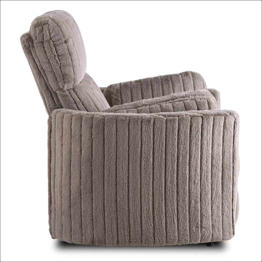 Išskleidžiamas fotelis su pliušinio audinio audiniu pilkos spalvos TE471 - €357 Save 15% __label:Pristatymas 5-14 d.d.,