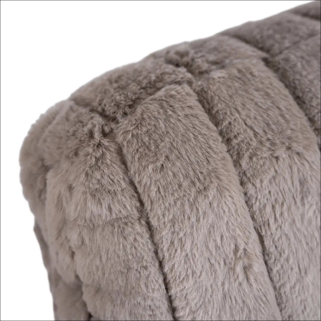 Išskleidžiamas fotelis su pliušinio audinio audiniu pilkos spalvos TE471 - €357 Save 15% __label:Pristatymas 5-14 d.d.,