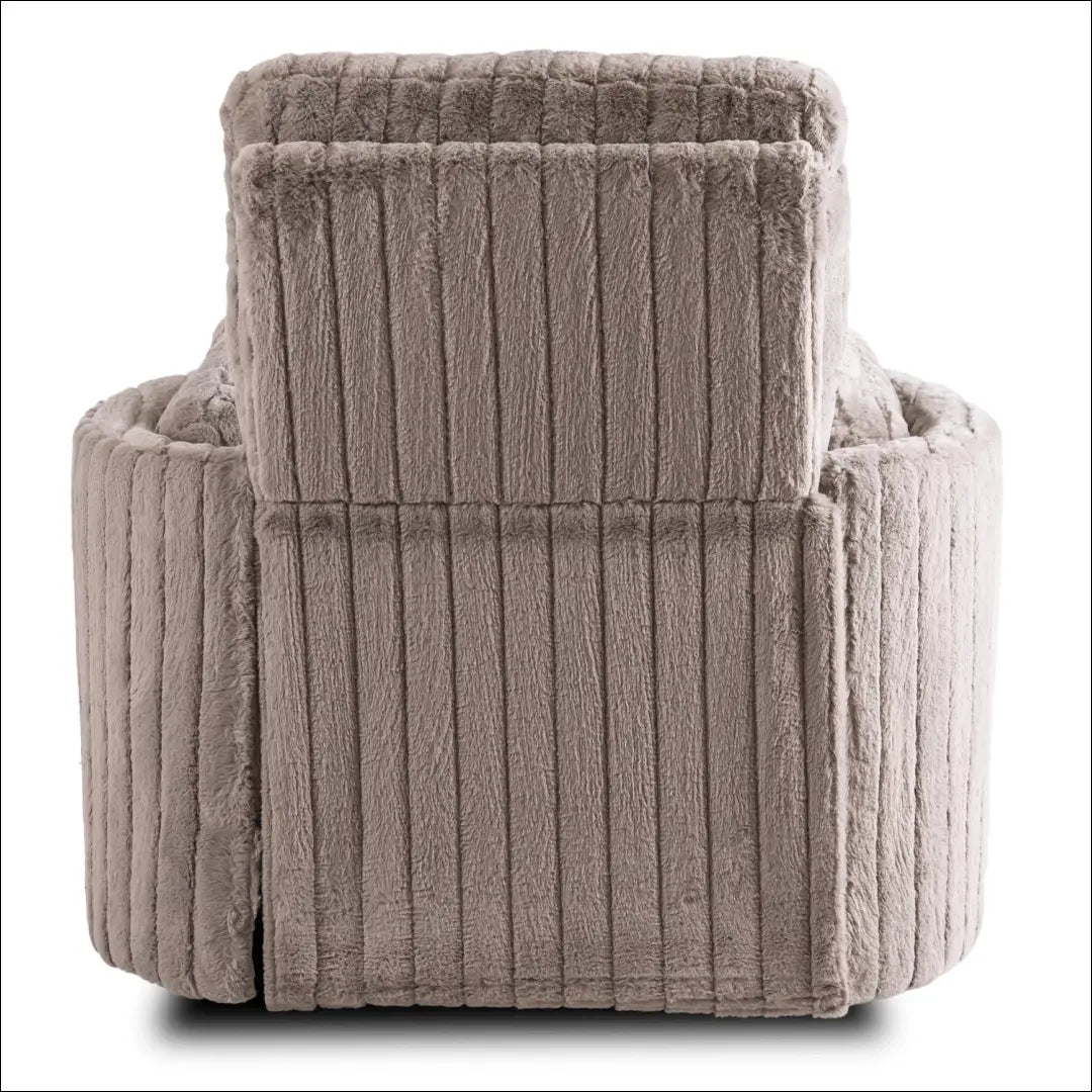 Išskleidžiamas fotelis su pliušinio audinio audiniu pilkos spalvos TE471 - €357 Save 15% __label:Pristatymas 5-14 d.d.,