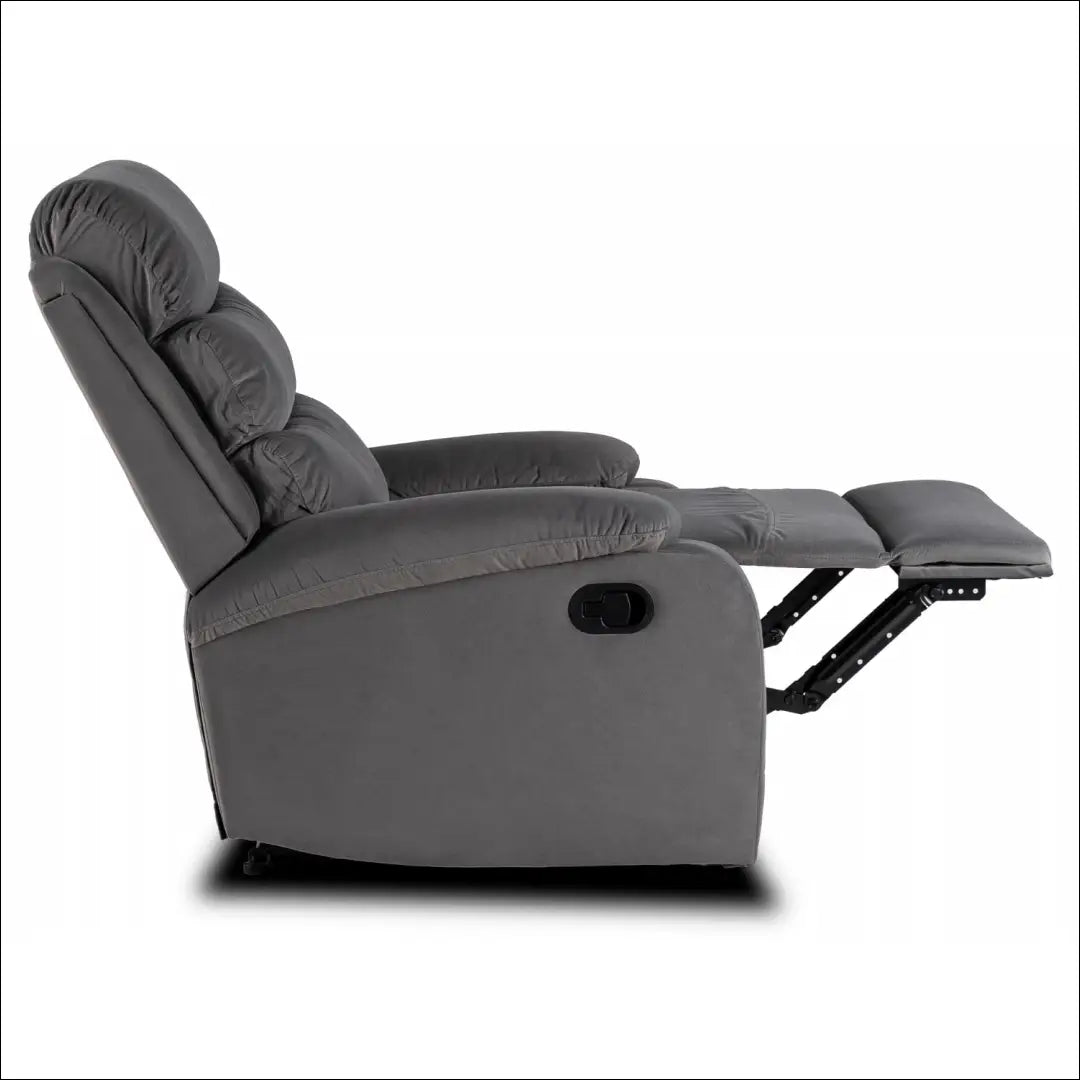 Išskleidžiamas fotelis MI935 - €261 Save 10% __label:Pristatymas 1-2 d.d., color-pilka, foteliai, material-aksomas,