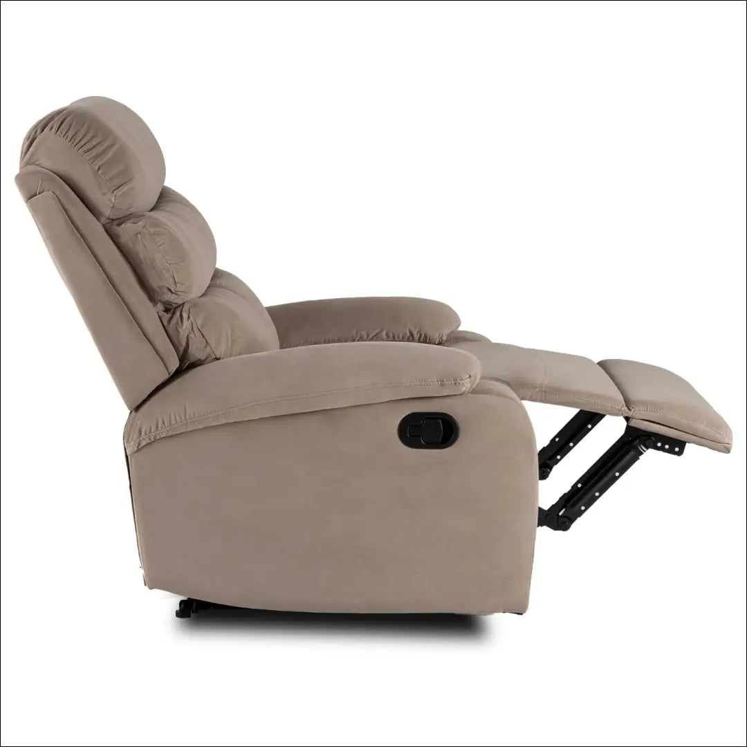 Išskleidžiamas fotelis su veliūro audiniu smėlio spalvos TE766 - €242 Save 15% __label:Pristatymas 5-14 d.d., elite,