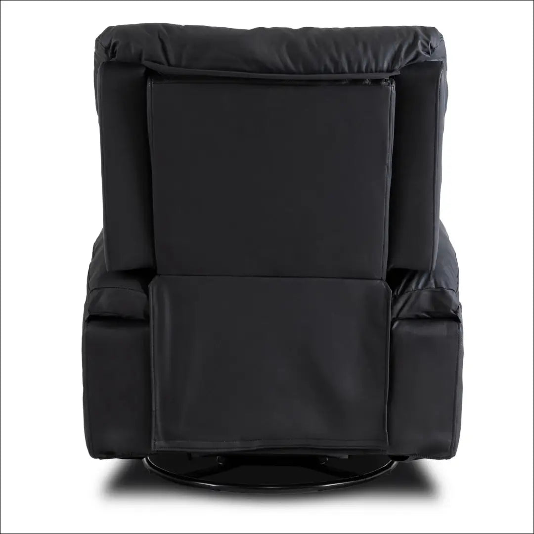 Išskleidžiamas masažinis fotelis iš eko odos juodos spalvos TE627 - €261 Save 15% __label:Pristatymas 5-14 d.d., elite,