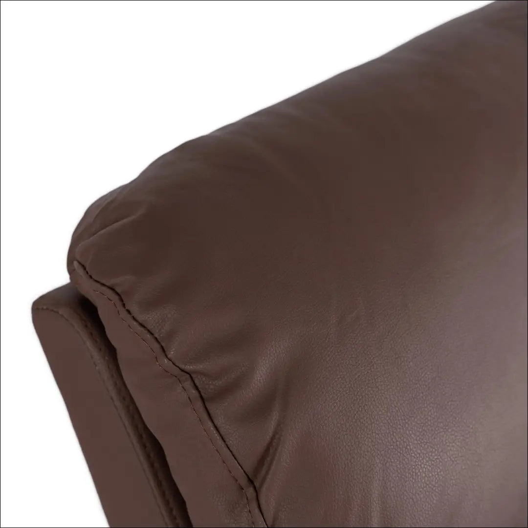 Išskleidžiamas masažinis fotelis iš eko odos rudos spalvos TE626 - €366 Save 15% __label:Pristatymas 5-14 d.d., elite,