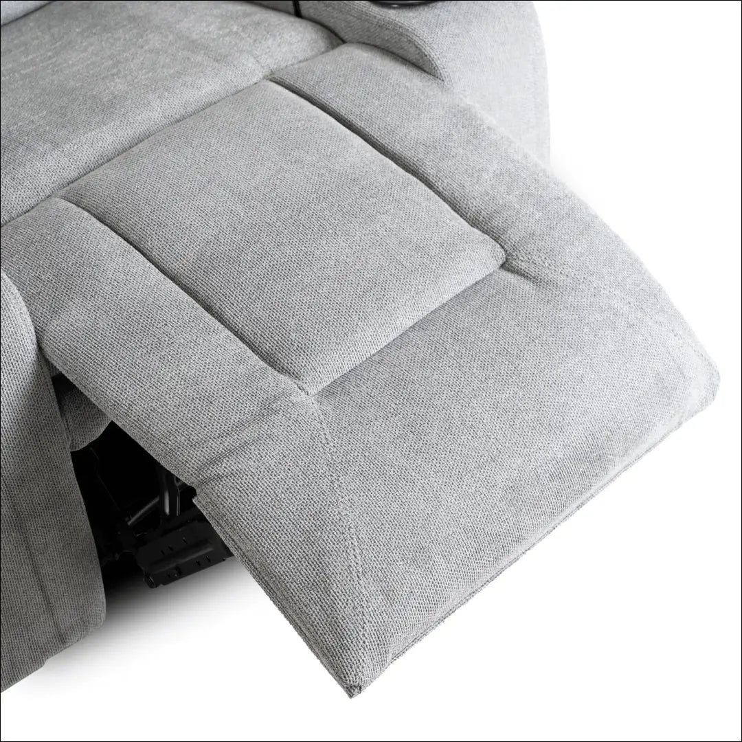 Išskleidžiamas masažinis fotelis su audiniu pilkos spalvos TE018 - €334 Save 15% __label:Pristatymas 5-14 d.d., elite,