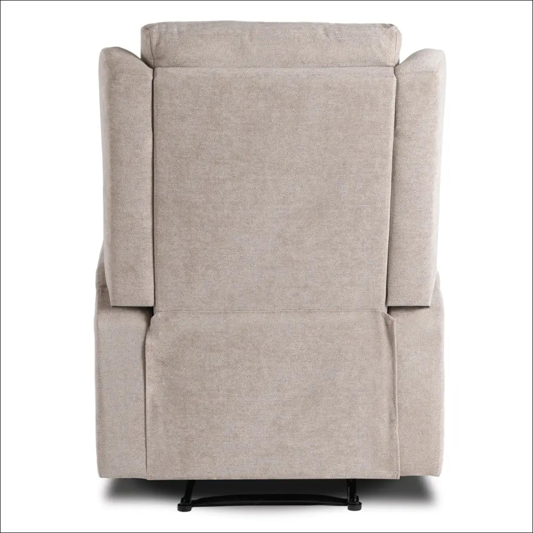 Išskleidžiamas masažinis fotelis su audiniu smėlio spalvos TE818 - €319 Save 15% __label:Pristatymas 5-14 d.d., elite,
