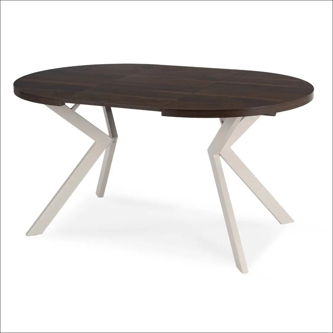 Išskleidžiamas stalas 100–250 cm riešutmedis/kašmyras TE2553 - €364 Save 15% __label:Pristatymas 5-14 d.d., Newelite